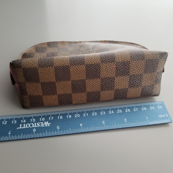 Louis Vuitton Vintage Makeup pouch Damier ebene print - Picture 11 of 16